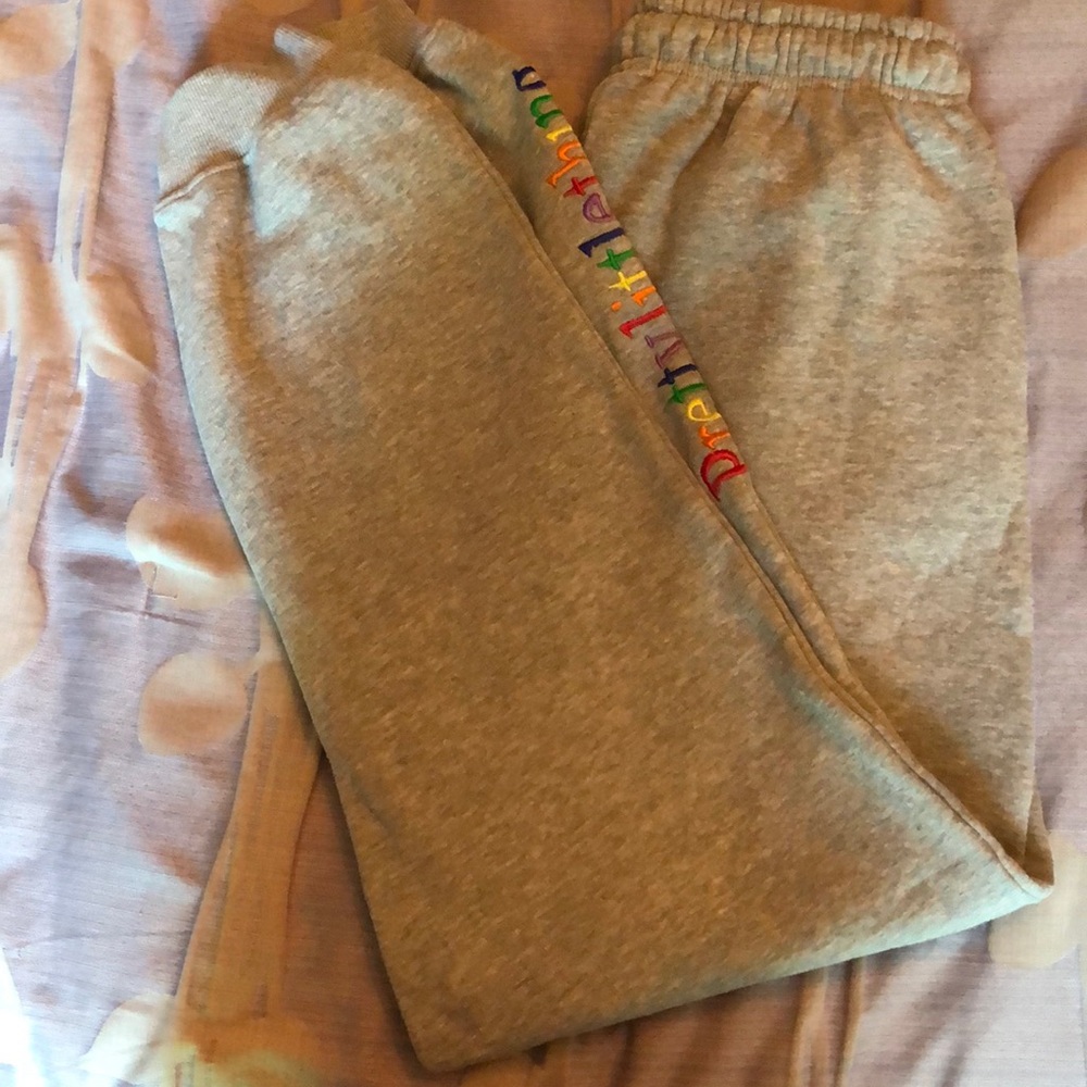 Grey sweatpants